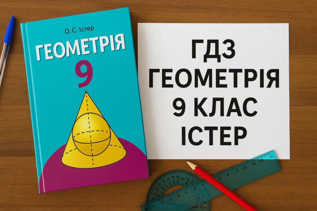 гдз геометрія 9 клас істер